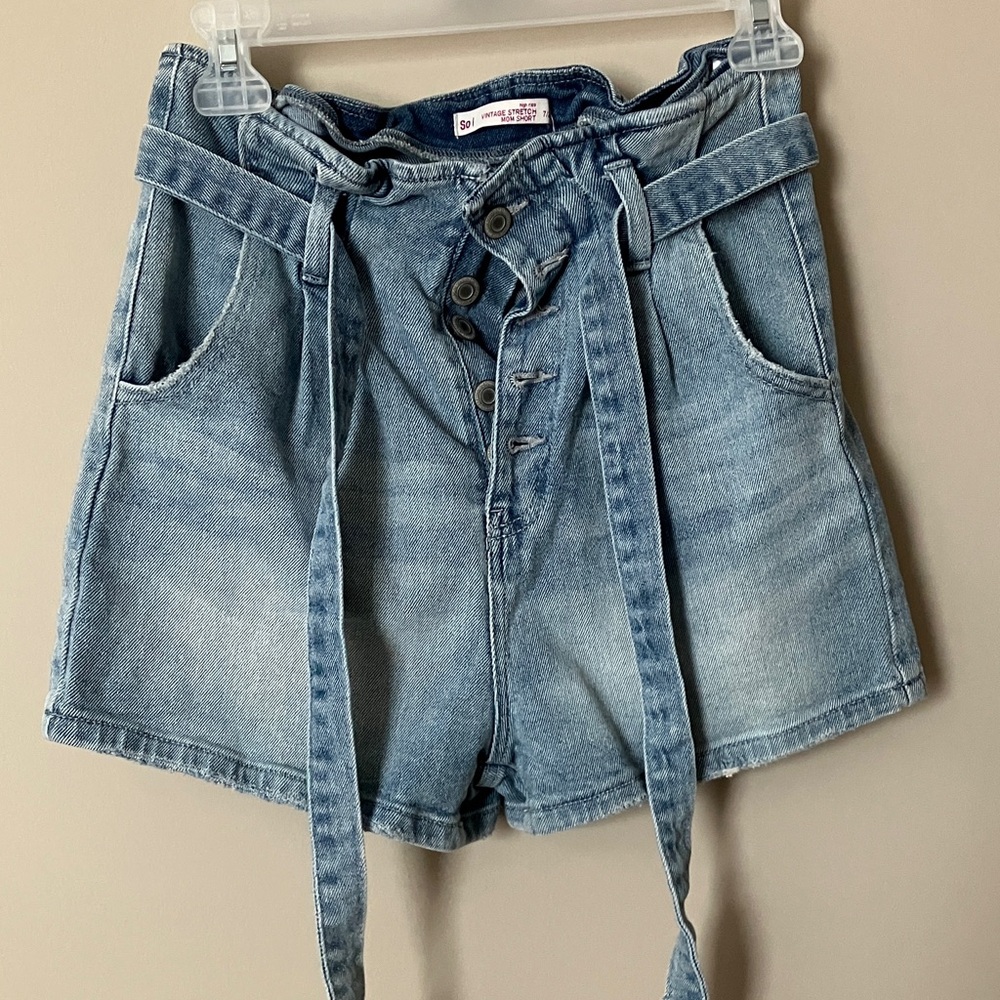 Denim Blue Women's Shorts